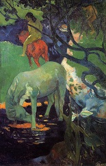 Поль Гоген Белая лошадь-1898